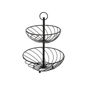 Modern Metal Wire 3-Tier Storage <b>Basket</b> <b>Stackable</b> Space Saving Neatening Stand Multi-Purpose Rectangle Shape - Product Image 6