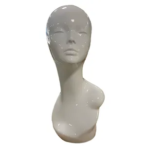 Nouveau mâle et femelle tour de tête factice PVC résine modèle perruque collier écouteurs chapeau tête moule modèle tête accessoires - Product Image 1