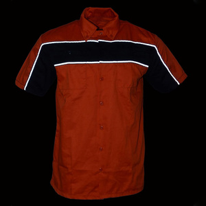 Camisas de Trabajo Personalizadas para Hombre, Transpirables, de Mezcla de Algodón, Uniformes Resistentes, Ropa para Empleados en Trabajos Industriales, para Exportación - Product Image 5