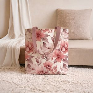 Sac fourre-tout en coton imprimé, réutilisable pour les courses, les cadeaux et l'usage quotidien - Product Image 2