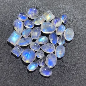 High Grade Rainbow Moonstone Loose Gemstone Tinny size Top Quality Natural Rainbow Moonstone Wholesale Factory Price