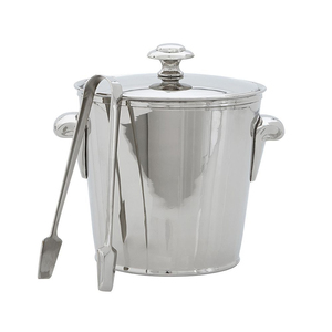 Cubo de Hielo de Acero Inoxidable Martillado Estilo Vintage al por Mayor con Asas Doradas, Enfriador de Vino y Champaña de Gran Capacidad para Bar - Product Image 5