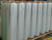 Film étirable transparent souple en LLDPE, écologique, qualité industrielle, haute résistance à la traction, pour emballage de palettes, largeur personnalisable, impression de logo