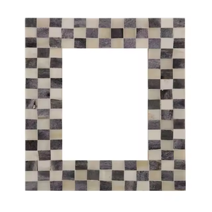 Marco de Fotos con Incrustaciones de Hueso, Diseño Personalizado para Decoración de Interiores, el Mejor Regalo Económico para Pared o Escritorio, Hermoso - Product Image 1