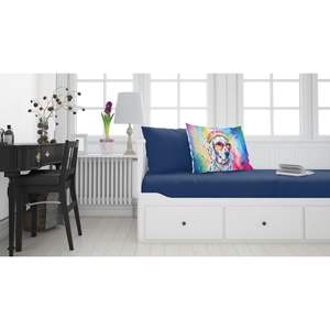 Funda De Almohada estándar decorativa con ilustraciones dálmatas Hippie Dawg, funda de cojín ligera supersuave de fácil cuidado - Product Image 2