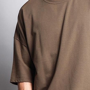 Camisetas Casuales Oversize de Última Moda, 100% Algodón, Tejido Worsted, Diseño con Letras, Anti-Pilling, Más Vendidas - Product Image 5