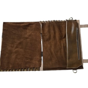 Tùy Chỉnh Chính Hãng Da Đầu Bếp Dao Cuộn Túi Công Cụ Cuộn Túi Thiết Kế Mới Cuộn Lên Túi - Product Image 3