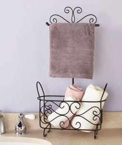 Luxury Black Bathroom <b>Towel</b> <b>Rail</b> Multi Bar Wall Mounted Metal <b>Towel</b> Holder Home Hotel Decorative Black Metal Bathroom Rack Wall - Product Image 3