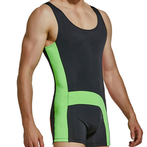 <b>Men</b> Wrestling <b>Singlets</b> Stretchable And Comfortable For Daily Training Gym Practice Matches And Competition Wear - Product Image 4