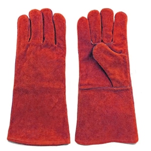 Equipo de Protección Personal, Guantes de Seguridad Industriales de Cuero, Guantes de Seguridad para Soldadura MIG de Piel de Vacuno - Product Image 4