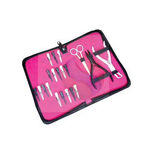 2025 Premium Hair Extension Tool Kit – Professional Beading & Removal <b>Pliers</b> <b>Set</b> with Luxury Case Luxury Pro Hair Extension - Product Image 3