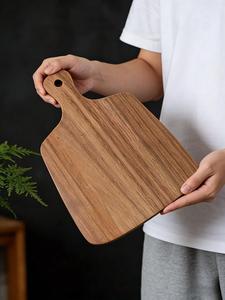 Planche à découper en bois avec poignée ronde - Product Image 5