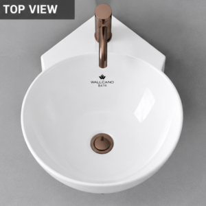 Lavabo de Pared de Cerámica Moderno, Ecológico y Fácil de Limpiar para Uso Comercial en Hospitales, Apartamentos y Hoteles - Product Image 6