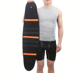 Regular Fit Workout Support Breathable Adjustable Neoprene Waist Trimmer <b>Belt</b> Double Pull Compression Straps for Daily <b>Exercise</b> - Product Image 6