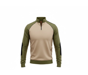 Custom Quarter Zip <b>Jacket</b> for non Sublimation Sportswear Manufacturer <b>Men</b> Women Youth Sportswear Quick Dry Team <b>Pullover</b> - Product Image 1