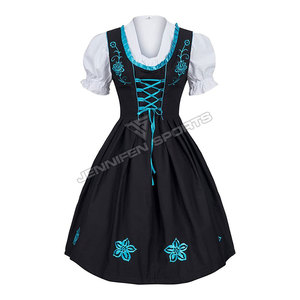 Nouvelle édition de robe Dirndl de style vintage, design personnalisé, Dirndl bavarois traditionnel pour femmes, Dirndl légers pour l'Oktoberfest - Product Image 2