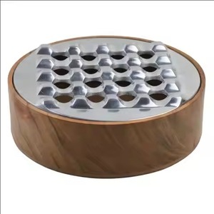 Cenicero de Metal Brillante con Logotipo Personalizado, Decoración para el Hogar, Artesanía, Regalos de Fábrica, Última Novedad - Product Image 2
