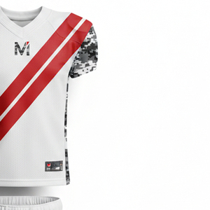 ชุดอเมริกันฟุตบอลแบบสั่งทำพิเศษ พิมพ์ลายแบบ Sublimation คุณภาพสูง ชุดกีฬาทีม แห้งเร็ว ชุดอเมริกันฟุตบอลครบชุด - Product Image 2