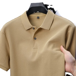 100% pur coton 2025 nouveau de haute qualité à manches courtes été nouveaux hommes respirant polo de haute qualité personnalisé T-shirt haut - Product Image 2
