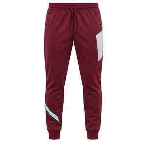 Premium Color Block Tracksuit Set with Zip Jacket and <b>Tapered</b> <b>Joggers</b> for <b>Men</b> - Product Image 3