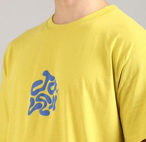 T-shirts pour hommes à imprimé puff, style tendance, design personnalisé, 100% coton, haute qualité, respirant, séchage rapide, décontracté, services OEM, prix bas - Product Image 3