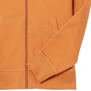 เสื้อฮู้ดซิปผู้ชายรุ่นใหม่มาแรงสำหรับฤดูหนาว ผ้าฝ้าย 100% ระบายอากาศได้ดี ผ้าฟลีซ สไตล์โดดเด่น วัสดุคุณภาพเยี่ยม - Product Image 5