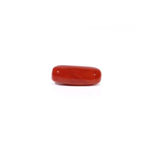 Natural Red Coral Loose Gemstone 4.36 Carat Certified Wholesale Raw - Product Image 3