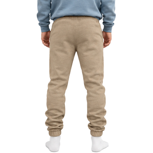 Custom <b>Elastic</b> Waist Fleece Casual <b>Trousers</b> <b>Men</b> Heavyweight Warm Breathable Windproof Jogger Pants OEM ODM Private Label - Product Image 4
