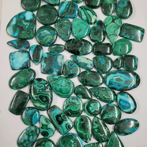 Cabujones de Crisocola y Malaquita para Joyería - Product Image 1