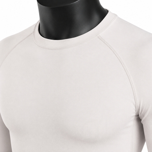 Nouveauté 2026 : Rashguard blanc à manches courtes pour homme, en polyester à séchage rapide, respirant, pour MMA et BJJ, personnalisable - Product Image 5