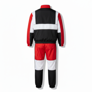 Chaqueta Cortavientos Reflectante Personalizada para Hombre, Traje Deportivo de Verano, Ropa Deportiva Urbana, Satén de Secado Rápido, Transpirable, con Cierre, 100% Poliéster - Product Image 2