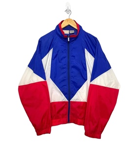 Color Blocked Zip up <b>Windbreaker</b> Jacket Hooded Embroidery Customized Color Waterproof Breathable Mens Overcoat Anorak Jacket - Product Image 1
