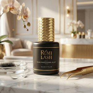 กาวต่อขนตาแบบกึ่งถาวร RUMILASH RUMI Professional สำหรับใช้ในร้านเสริมสวย แห้งเร็ว - Product Image 1
