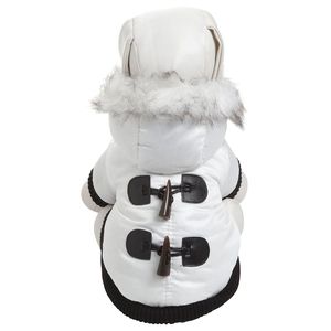 Cappotto Parka Elegante per Animali Domestici Aspen Winter White, Abbigliamento Alla Moda per Animali - Product Image 6