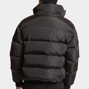เสื้อแจ็คเก็ตพัฟเฟอร์ผู้ชายแบบใหม่ ทนทานต่อความหนาวเย็น ดีไซน์บุผ้านวมแบบเย็บติดกัน ปิดด้วยซิป คอตั้ง เหมาะสำหรับใส่กลางแจ้งและชุดฤดูหนาว - Product Image 5