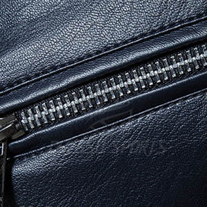 Veste en cuir pour homme, coupe ajustée, élégante, confortable, tendance, automne, style vintage, confortable et chaude - Product Image 5