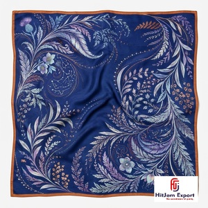 Écharpes personnalisées imprimées de haute qualité, service d'étiquetage blanc, fabricant de textiles OEM ODM, produits textiles sur mesure Bali, vente en gros - Product Image 1
