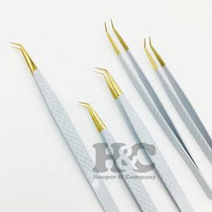 Pinzas de nuevo diseño para extensión de pestañas Pinzas de extensión de pestañas Logotipo de etiqueta privada Oferta Pinzas de pestañas visón Sostenible - Product Image 5