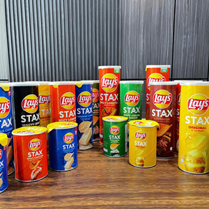 Chips de pommes de terre Lay's Stax Hot Chili Squid 90g Halal, croustillantes, prix compétitif, vente en gros, exportation - Product Image 4