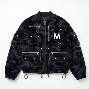 เสื้อแจ็คเก็ตผู้ชายลายพรางสไตล์ทหาร แบรนด์ MALUZA INDUSTRIES  มีกระเป๋าหลายช่อง เหมาะสำหรับใส่เดินเล่นในเมือง หรือกิจกรรมกลางแจ้ง - Product Image 1
