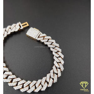 Bracelet gourmette de luxe inspiré des diamants, cultivé en laboratoire, avec une construction robuste et un style intemporel - Product Image 6