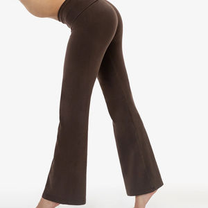 กางเกงจ็อกเกอร์ผ้าไผ่สำหรับผู้หญิง ผ้าเจอร์ซีย์ออร์แกนิก เอวยางยืด กางเกงโยคะเนื้อนุ่ม มีกระเป๋า เป็นมิตรกับสิ่งแวดล้อม กางเกงผู้หญิง - Product Image 4