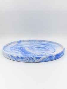 Bandeja de Servicio de Resina con Diseño de Mármol de Lujo para Sala de Estar, Mesa de Centro y Uso en Habitaciones de Hotel - Product Image 2