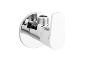 Robinet d'arrêt mural en laiton chromé pour machine à laver, lavabo de salle de bain, eau froide et chaude, robinet de cuisine - Product Image 3