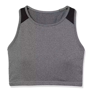 Soutien-gorge de sport sans couture léger pour femme, taille XL, idéal pour le fitness et le yoga, avec option logo frontal, maintien élevé, séchage rapide – Meilleure vente - Product Image 2