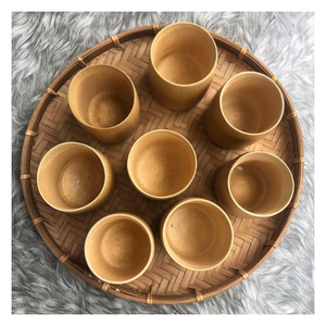 Gobelet en bambou naturel personnalisé tasse à café thé réutilisable écologique avec couvercle tasse à boire de voyage fournisseur de confiance - Product Image 3