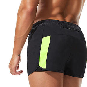 Shorts de compression décontractés pour hommes, taille mi-haute, séchage rapide, respirants, taille élastique pour fitness, gym, course à pied - Product Image 5