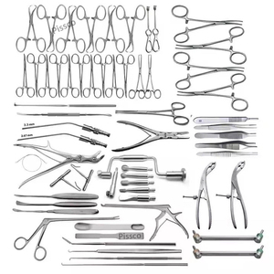 Juego de instrumentos para aumento de senos PISSCO, conjunto de instrumentos para cirugía de aumento de senos, kit de instrumentos para cirugía estética de senos, juego de 38 piezas - Product Image 4