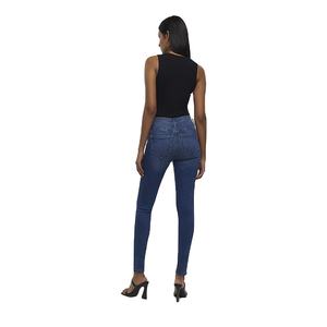 Nouveau design personnalisable pantalon en jean délavé à la mode skinny taille basse pour femmes pantalon en jean Slim Fit vente en gros prix bon marché - Product Image 3