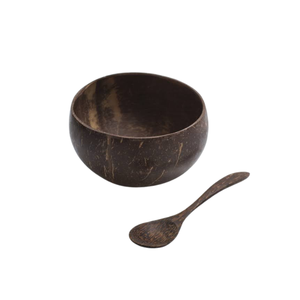 Juego de Tazones de Cáscara de Coco de Primera Calidad, Sostenible, Ecológico, Decorativo, para Batidos, en Oferta - Product Image 1